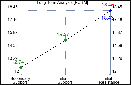 PUBM Long Term Analysis for July 25 2023 PUBM Long Term Analysis for July 25 2023