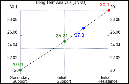 BNKU Long Term Analysis for April 20 2024