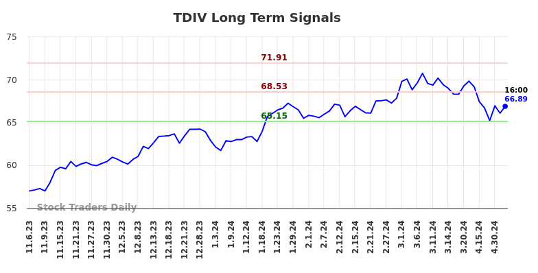 TDIV Long Term Analysis for May 4 2024