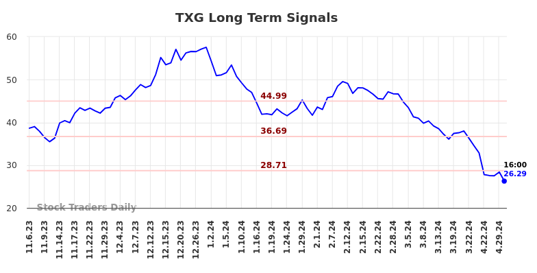 TXG Long Term Analysis for May 4 2024