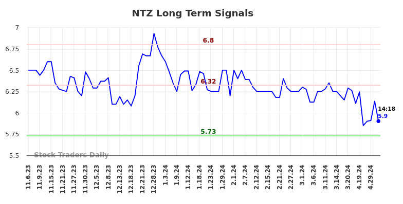 NTZ Long Term Analysis for May 6 2024