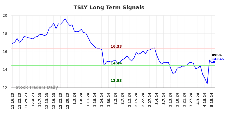 TSLY Long Term Analysis for May 16 2024