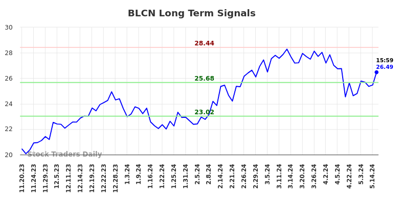 BLCN Long Term Analysis for May 19 2024