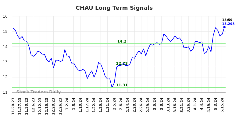 CHAU Long Term Analysis for May 19 2024