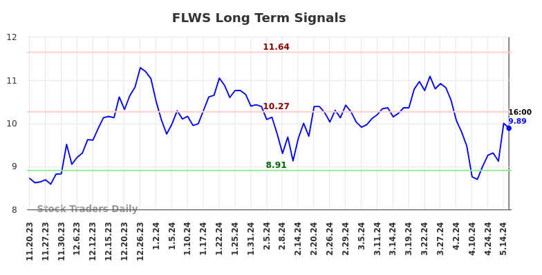 FLWS Long Term Analysis for May 21 2024