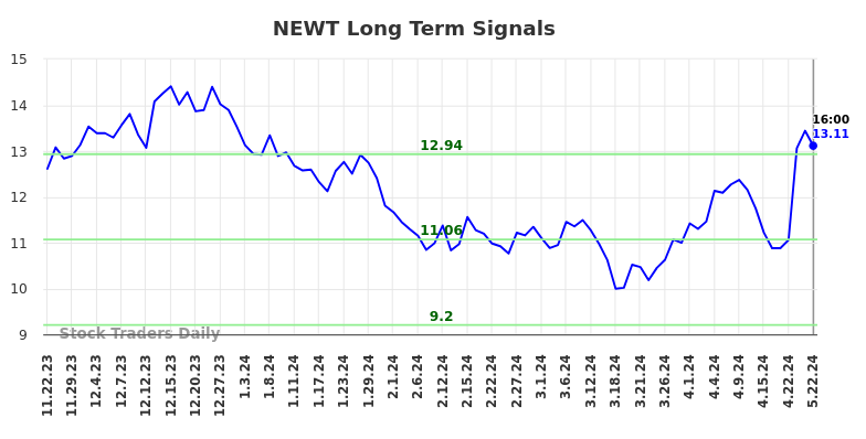 NEWT Long Term Analysis for May 22 2024