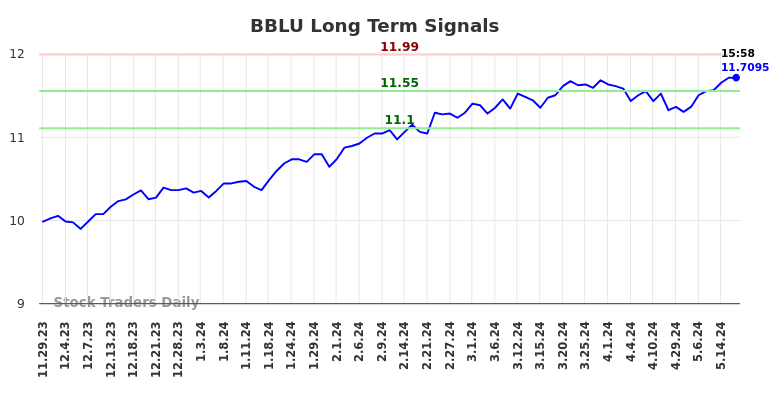 BBLU Long Term Analysis for May 29 2024