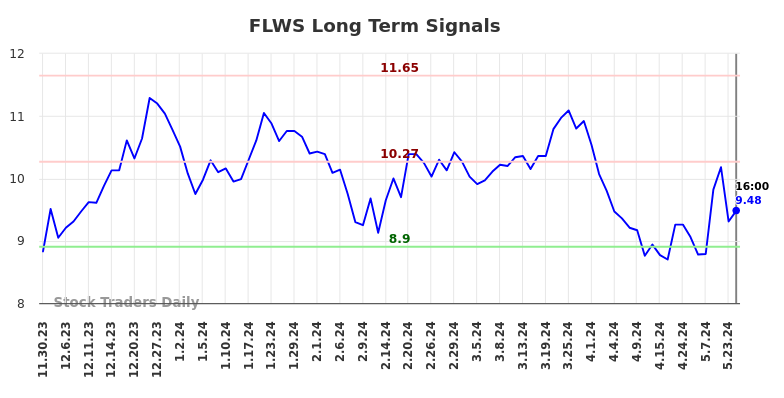 FLWS Long Term Analysis for May 31 2024