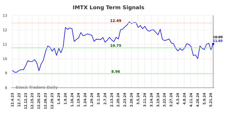 IMTX Long Term Analysis for May 31 2024