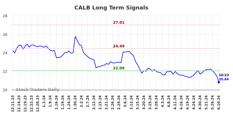 CALB Long Term Analysis for June 10 2024