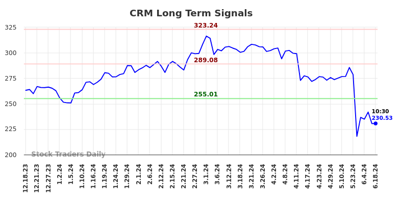 CRM Long Term Analysis for June 18 2024