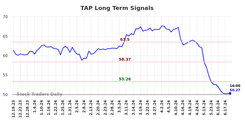 TAP Long Term Analysis for June 19 2024