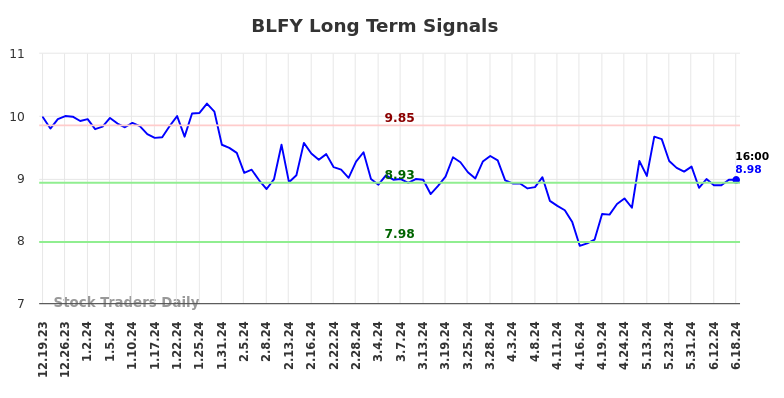 BLFY Long Term Analysis for June 20 2024