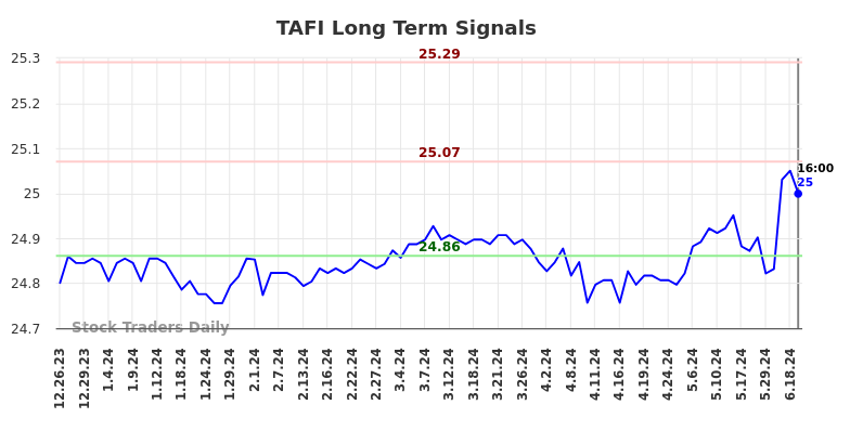 TAFI Long Term Analysis for June 24 2024