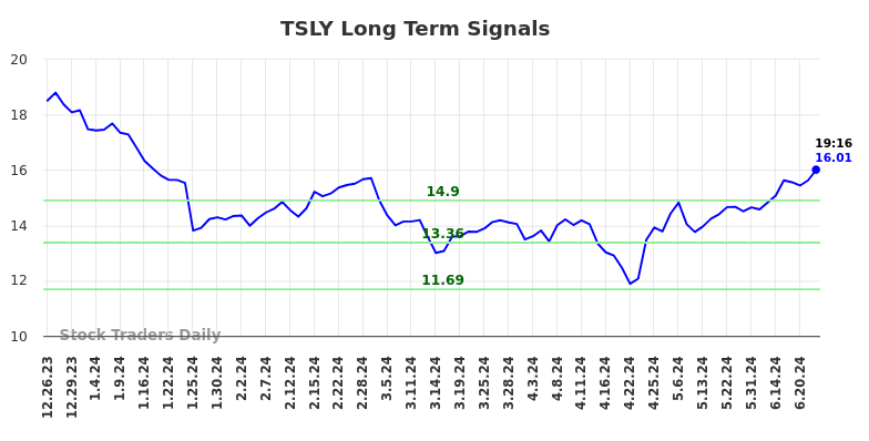 TSLY Long Term Analysis for June 26 2024