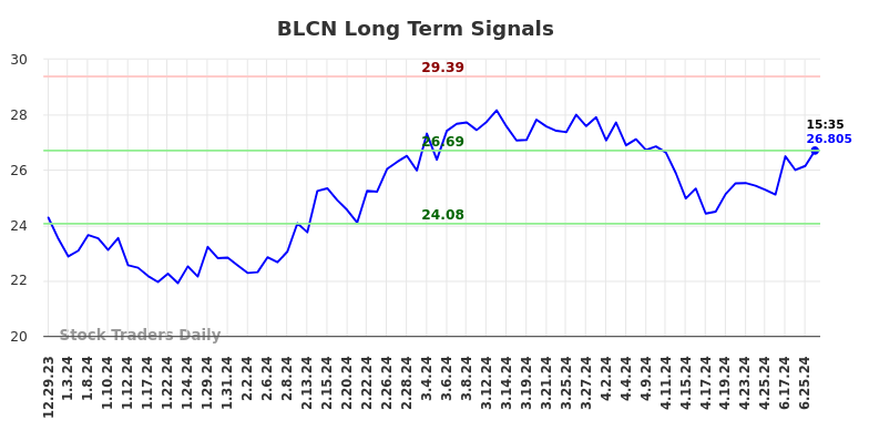 BLCN Long Term Analysis for June 30 2024