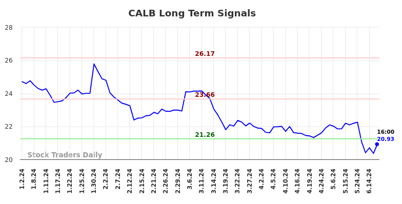 CALB Long Term Analysis for June 30 2024