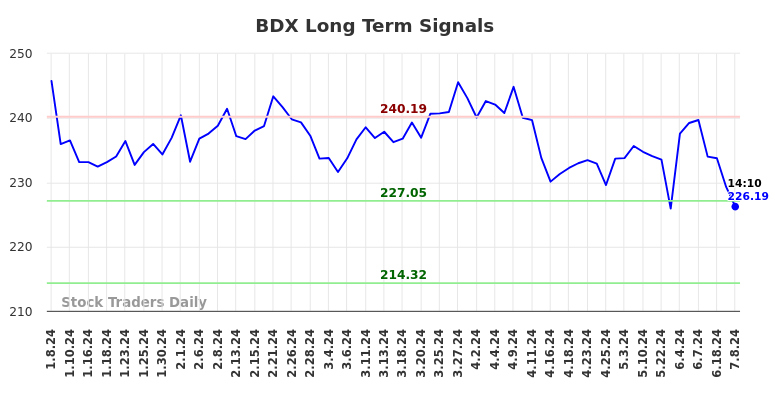 BDX Long Term Analysis for July 8 2024