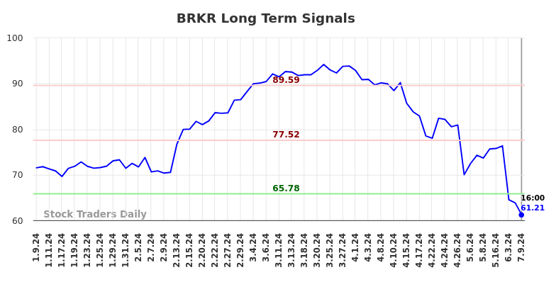 BRKR Long Term Analysis for July 10 2024