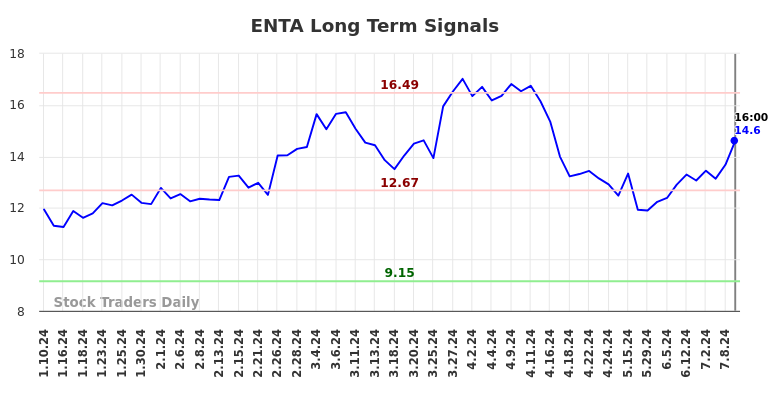 ENTA Long Term Analysis for July 11 2024