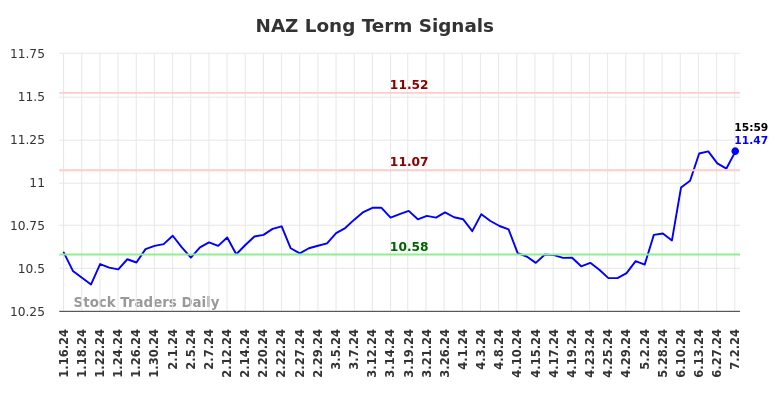 NAZ Long Term Analysis for July 13 2024