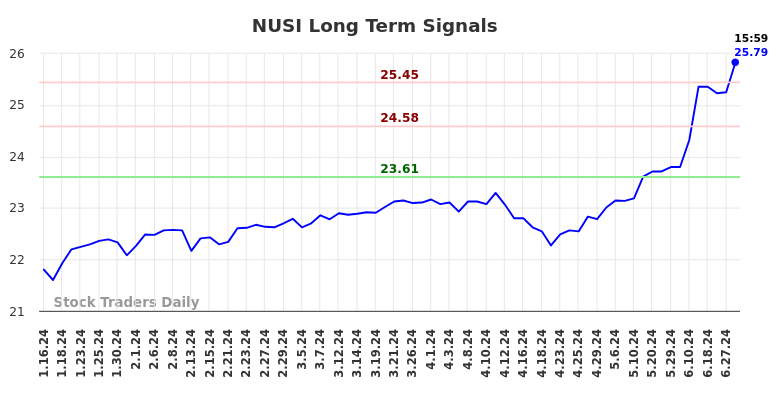 NUSI Long Term Analysis for July 13 2024