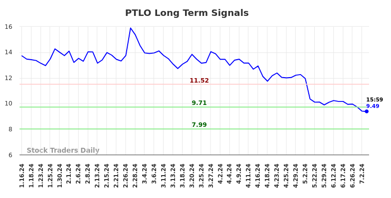 PTLO Long Term Analysis for July 13 2024