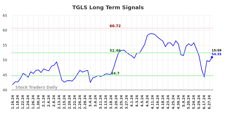 TGLS Long Term Analysis for July 14 2024