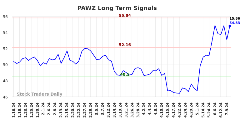 PAWZ Long Term Analysis for July 16 2024