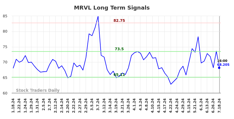 MRVL Long Term Analysis for July 19 2024