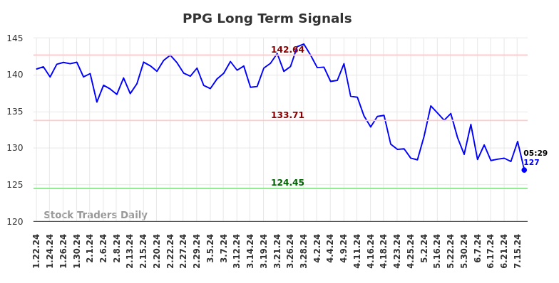 PPG Long Term Analysis for July 19 2024