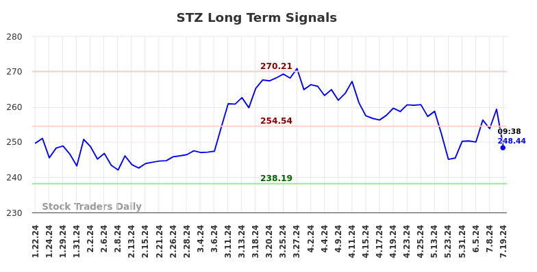 STZ Long Term Analysis for July 19 2024