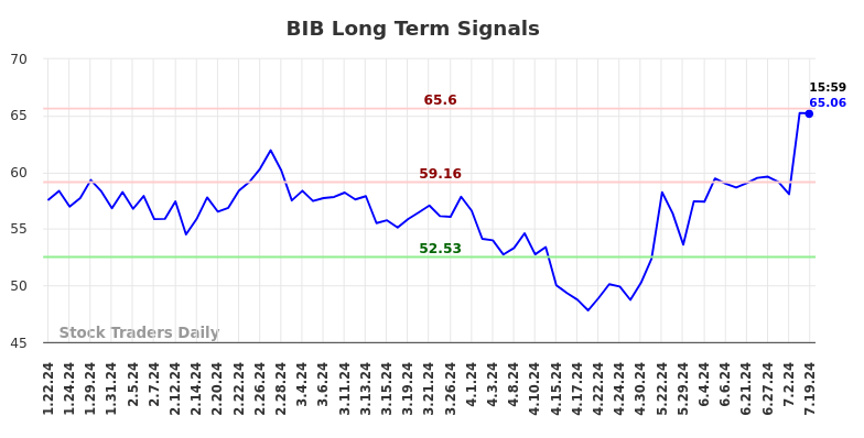 BIB Long Term Analysis for July 20 2024