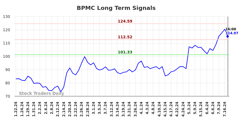 BPMC Long Term Analysis for July 20 2024