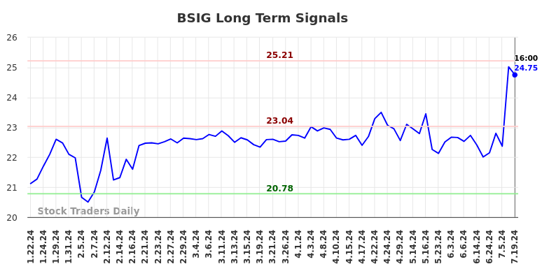 BSIG Long Term Analysis for July 20 2024