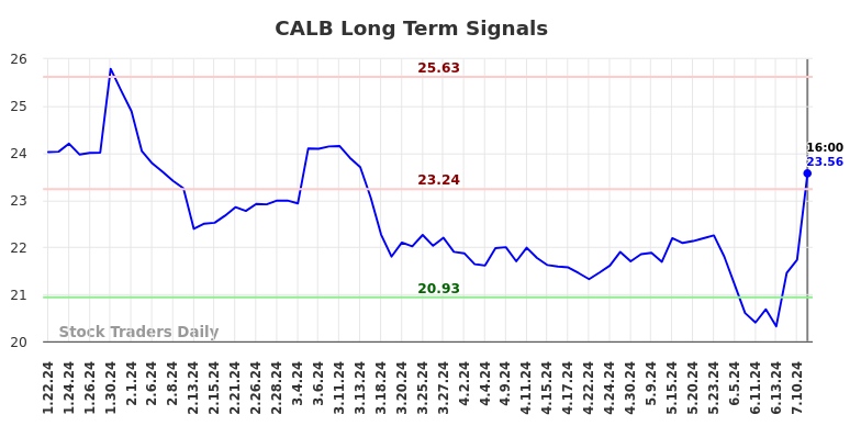 CALB Long Term Analysis for July 20 2024