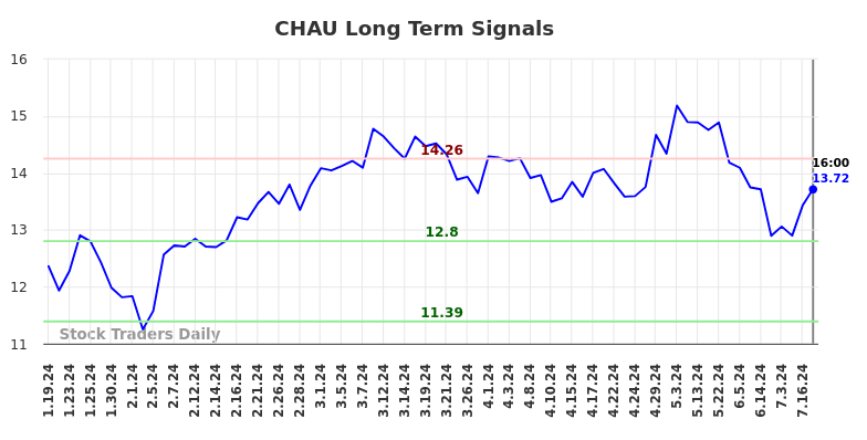 CHAU Long Term Analysis for July 20 2024