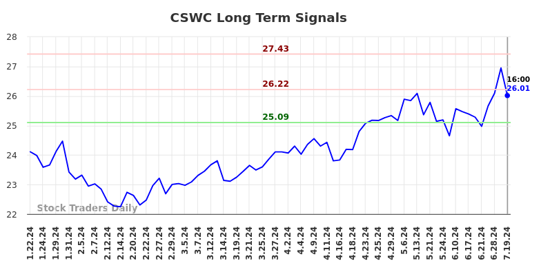 CSWC Long Term Analysis for July 20 2024