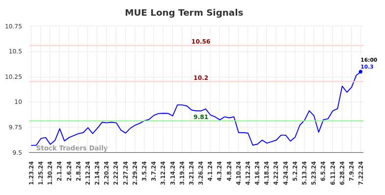 MUE Long Term Analysis for July 23 2024