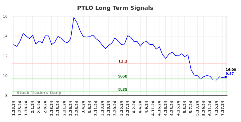 PTLO Long Term Analysis for July 24 2024