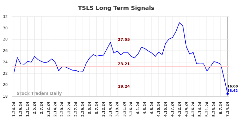 TSLS Long Term Analysis for July 25 2024