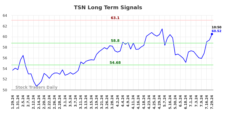 TSN Long Term Analysis for July 29 2024