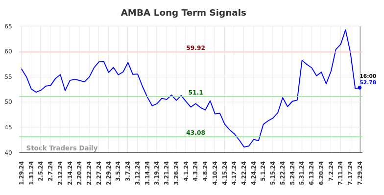 AMBA Long Term Analysis for July 29 2024