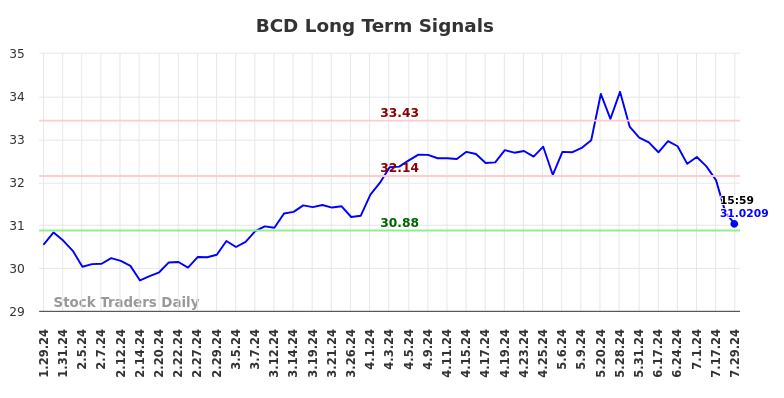 BCD Long Term Analysis for July 30 2024