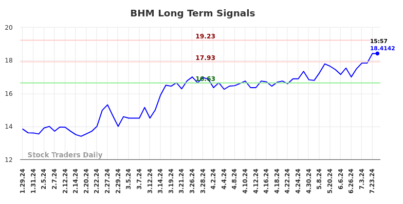 BHM Long Term Analysis for July 30 2024