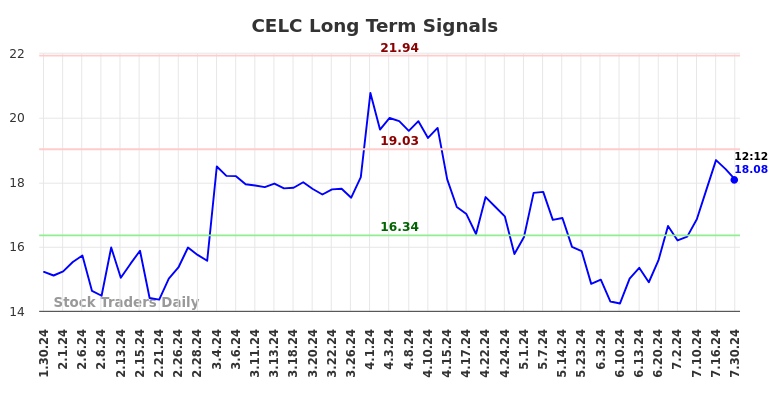 CELC Long Term Analysis for July 30 2024