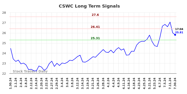 CSWC Long Term Analysis for July 30 2024