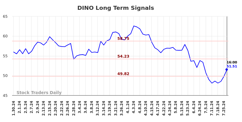 DINO Long Term Analysis for July 31 2024