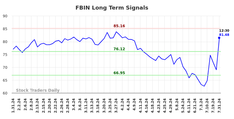 FBIN Long Term Analysis for July 31 2024