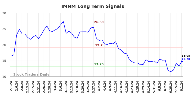 IMNM Long Term Analysis for August 1 2024